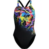 Speedo Fl Placement Printed Powerback Uimapuku