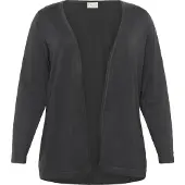 KAFFE CURVE Kcfarsia Cardigan - Black - M