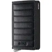 Secrid Premium Slimwallet Emboss Lines Black+