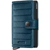 Secrid Premium Miniwallet Emboss Lines Teal+