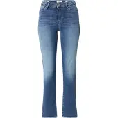Replay Zolie Trousers Straight Leg High Waist - Blue - 25 x 32