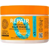 Natura Siberica Oblepikha Siberica Repair elvyttävä naamio kuiville ja vaurioituneille hiuksille 300 ml