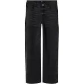 Name it Nlfbli Dnm Nw R Wide Pant Noos - Black - 140