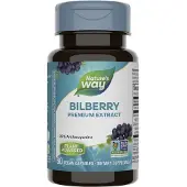 Nature'S Way , Bilberry, Premium Ekseni, 60 Vegan Pilleria