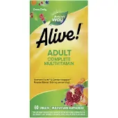 Nature'S Way - Alive! Päivittäinen energia täydellinen monivitamiini (60 tablettia)