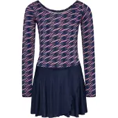 Hummel Hmljr Mix Gymsuit L/S - Pink - 122