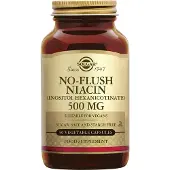 Solgar No-Flush niasiini (inositolheksanikotinaatti) 500 mg, 50 kaps.