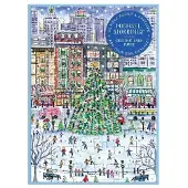 Ginza.se Michael Storrings Christmas in the City Greeting Card Puzzle