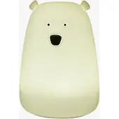 CarloBaby Big Bear LED-valolla Yövalo, Valkoinen