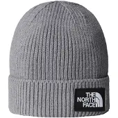 The North Face Pipo Logo Box Cuffed - Harmaa, koko One Size