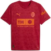 Puma Valencia Cf 25/26 Replica Poissa Lyhythihainen T-paita