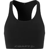Craft Women's Wool Seamless Bra Black Alusvaatteet M