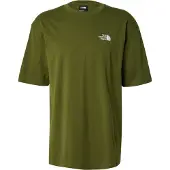 The North Face M Ss Essential Oversize Tee - Khaki green - XS