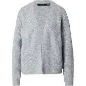 Vero Moda Neuletakki 'VMNOVAH' vaaleanharmaa