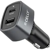 Ginza.se Billaddare 1xUSB-C PD 1xUSB-A 65W