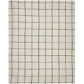 House Doctor - Join Pöytäliina 260x150 cm Musta/Off-White