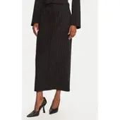 French Connection Morgan Tailored Midi Skirt - Black - 40