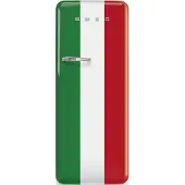 Smeg FAB28RDIT6 Jääkaappi Pakastelokerolla 153cm, Saranointi oikealla, Italian lippu