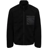 Only & Sons Onsdallas Sherpa Jacket Otw Vd - Black - XXL