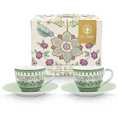 Pip studio Lily & Lotus espressokuppi 120 ml 2 kpl
