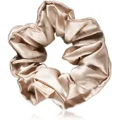 Crystallove Silk Scrunchie silkkihiuskuminauha Kulta 1 kpl