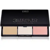 Wibo 3 Steps To Perfect Light kasvojen muotoilupaletti 10 g