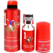 Beverly Hills Polo Club Lahjasetti : 1982 - Sport 1 Eau de toilette miehille 50 ml + 1982 - Sport 1 antiperspirantti deodoranttispray 175 ml + 1982 - S