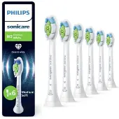 Philips Sonicare HX6064/87 Optimal White -harjaspäät, valkoinen, 6 kpl