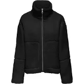 ONLY Onlaspen Teddy Jacket Otw - Black - S