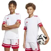 Adidas Toiminnallinen paita 'Squa25' punainen / valkoinen