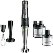 Braun Multiquick 9 MQ 9187XLI Premium-sauvasekoitin musta/harjattu ruostumaton teräs