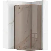 REA suihkukaappi DIAMOND 90x90 COPPER BRUSH
