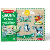 Melissa & Doug Eläintarhan eläimet, äänipalapeli