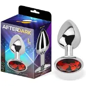 Afterdark Red Rubby Anal Plug L