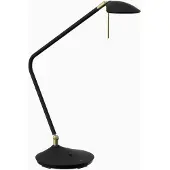 Texa Design Toreno pöytälamppu LED musta /messinki matt