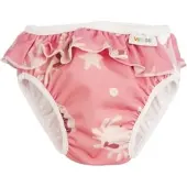 Imse Vimse Swim Diaper S 6-8Kg, Pink Whale Frill - Pink - S 6-8KG