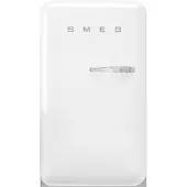 Smeg FAB10LBL6 jääkaappi pakastelokerolla, valkoinen