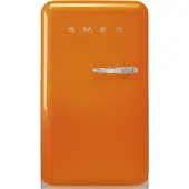 Smeg FAB10LBL6 jääkaappi pakastelokerolla, orange