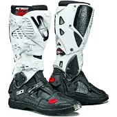 Sidi Crossfire 3 Motocross-saappaat Musta/Valkoinen Miehet, size 40