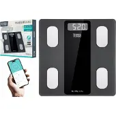 Teesa Kehonkoostumusanalyysivaaka Body Analyser, musta