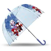 Kids SPIDEY Läpinäkyvä sateenvarjo, 46 cm