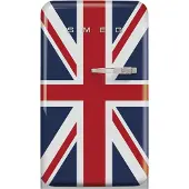Smeg FAB10LDUJ5 jääkaappi, jossa saranointi vasemmalla 97 cm, union jack