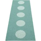 Pappelina Vera Pop matto Jade/Pale Turquoise 70 x 200cm