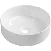 Isvea Infinity ø 36 cm pyöreä valkoinen malja-allas