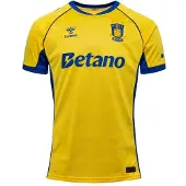 Hummel Brøndby If 25/26 Home Jersey S/S - Yellow - M