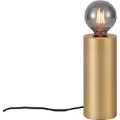 QAZQA Moderni pöytävalaisin messinki 24cm - Cylinder