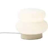 QAZQA Japandi-pöytävalaisin beige opaalilasilla 15 cm - Kumo