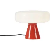 QAZQA Retro Pöytävalaisin Punainen Valkoisella - Knob