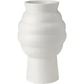 Knabstrup Keramik Maljakko Tortus Archie 23,5 cm, valkoinen
