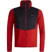 Lundhags Padje Merino Block Hoodie, välikerros, miehet, punainen